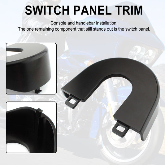 15-22 Touring Road Glide Special Aluminum Ignition Switch Panel Trim For