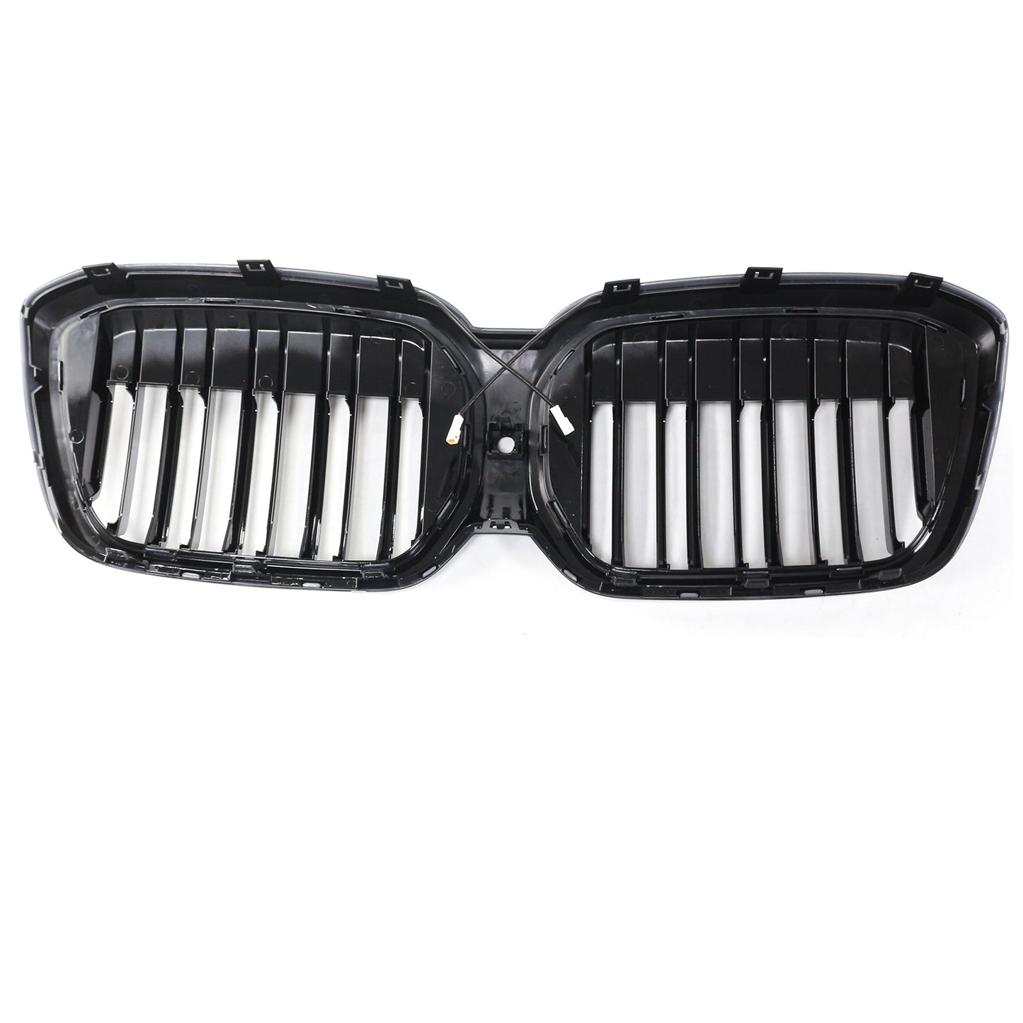 2022-2024 Double Slat Gloss Black Front Kidney Grill Grille Fit BMW IX3 G08 LCI