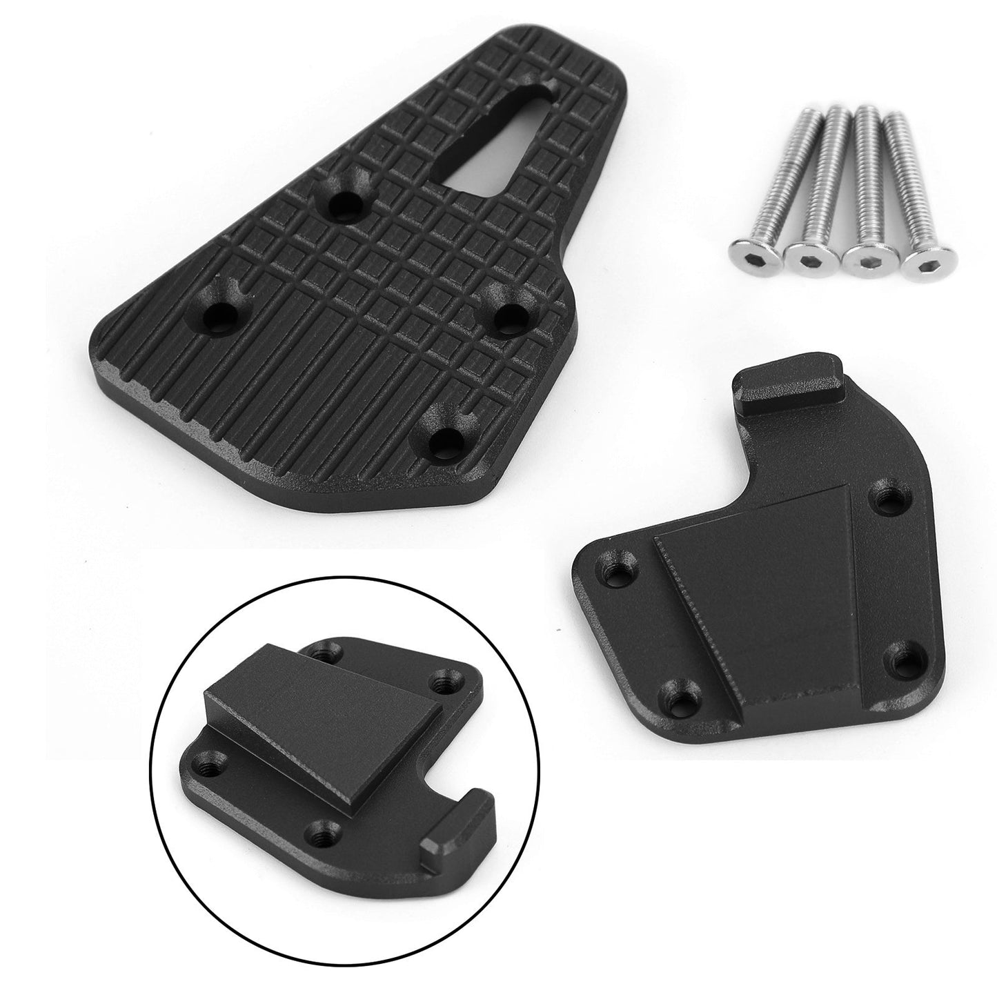 Extension de pédale de frein arrière en aluminium pour BMW F900R 2020-21, argent