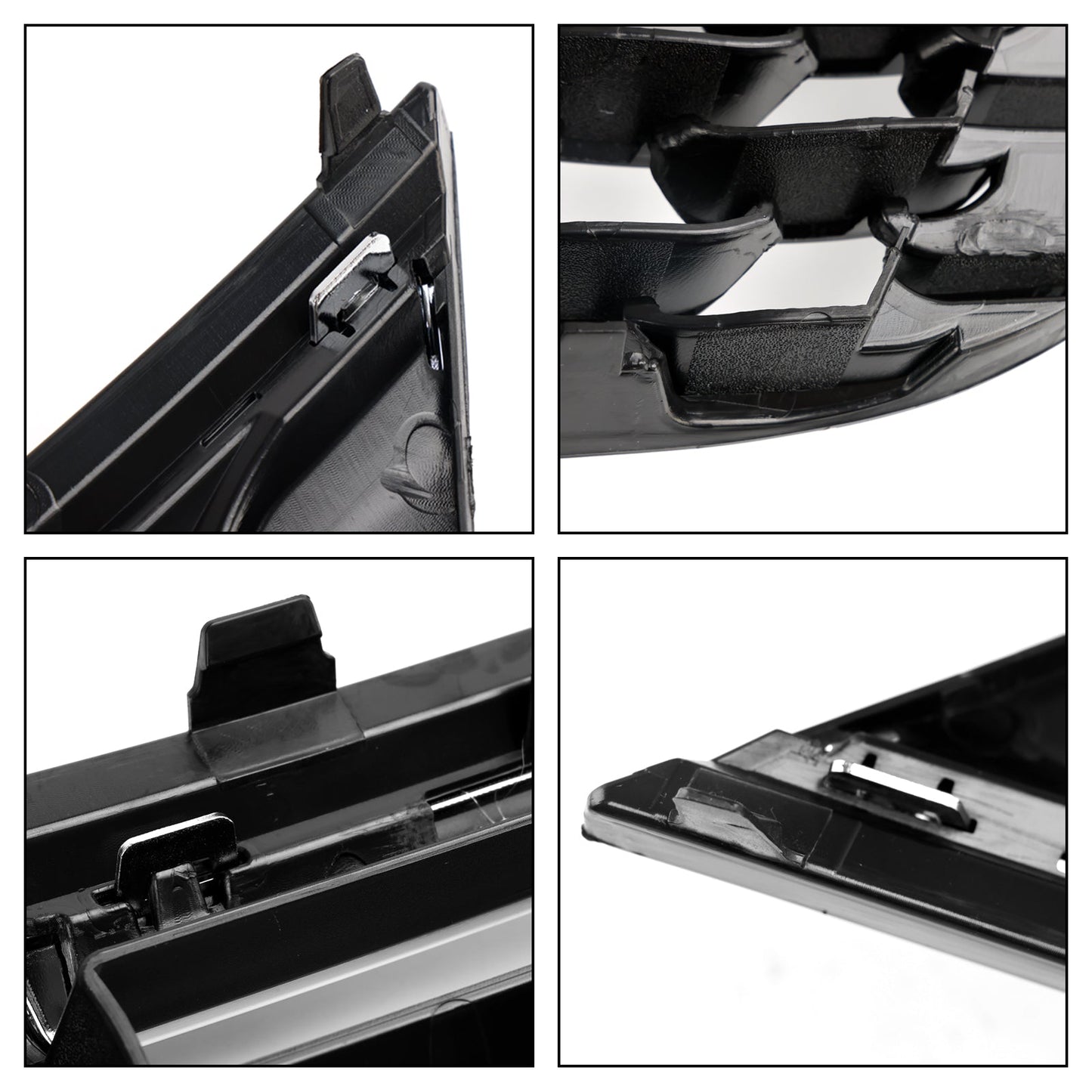 2015-2019 Vauxhall Astra K (Pre Facelift MK7) Black Chrome Front Bumper Grill Grille Generic
