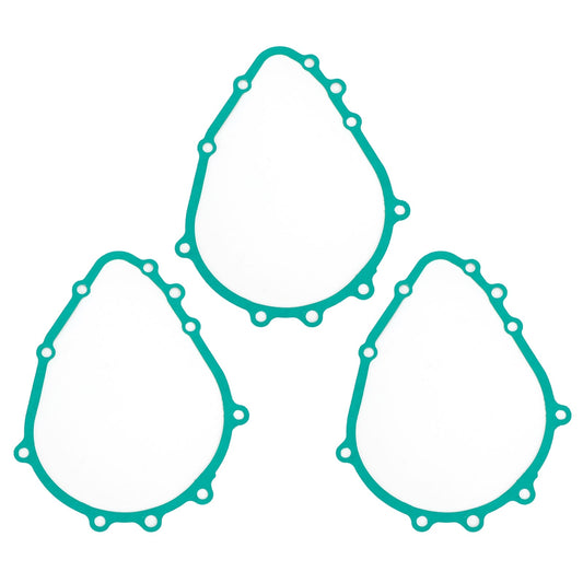 3 juntas de tapa de cárter de motor para Kawasaki Ninja ZX600, ZX636, ZX6R y ZX6RR (lado izquierdo), 11061-0113