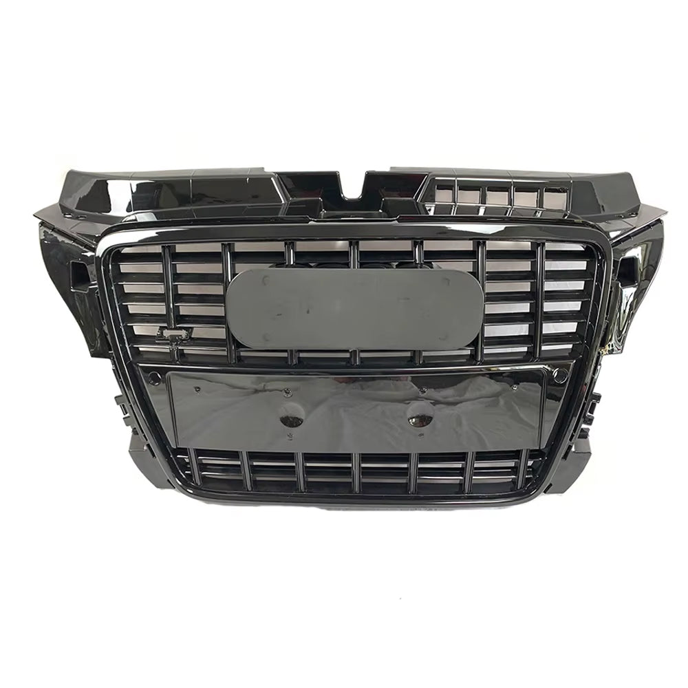 2008-2012 Audi A3/8P To S3/RS3 Style High Quality ABS Front Bumper Grille