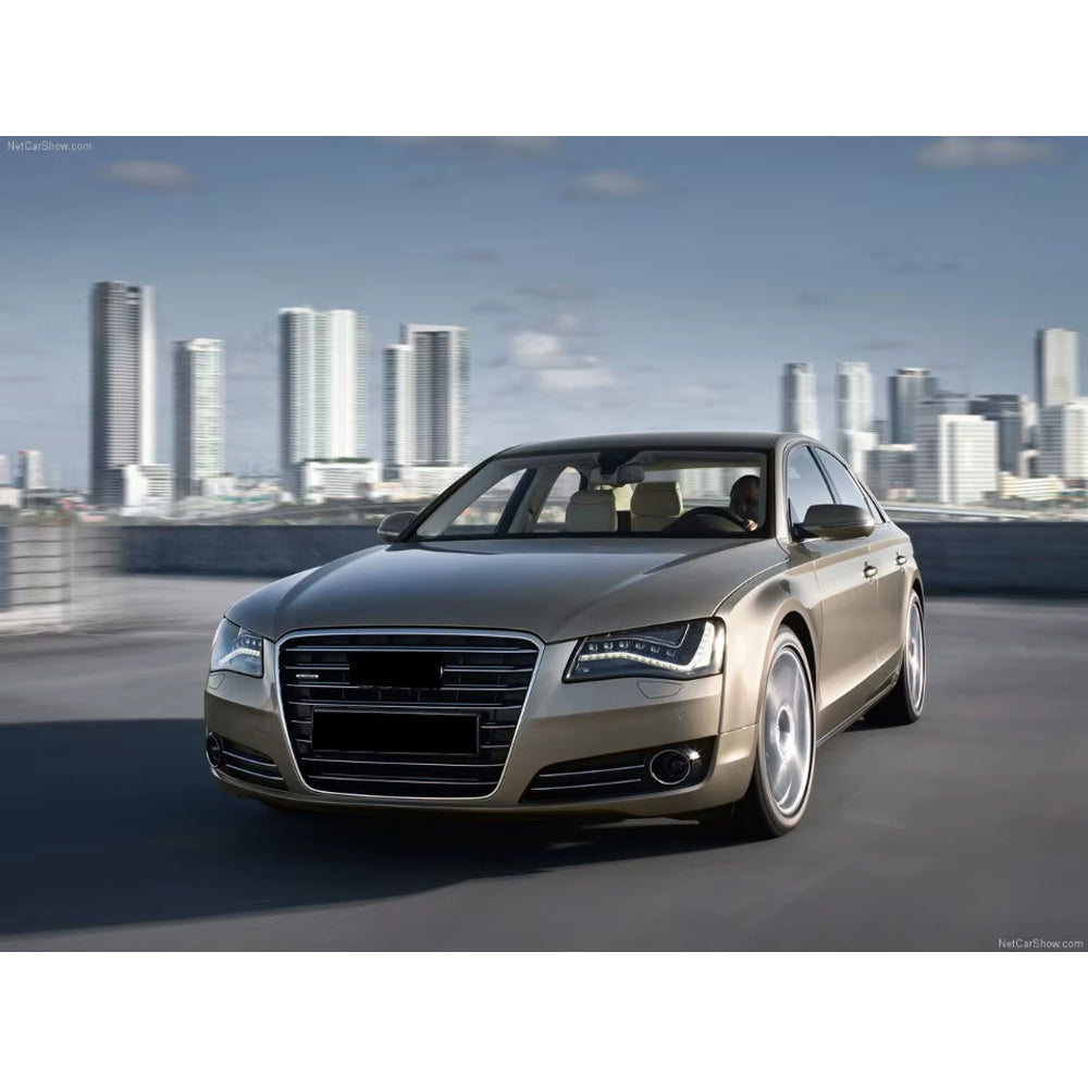 2010-2014 Audi A8 D4 High Quality ABS Chrome Black Front Bumper Grill 4H0853651
