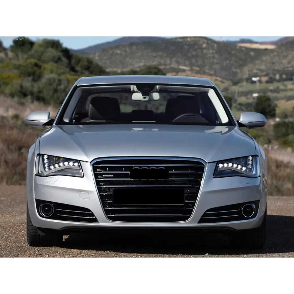 Audi A8 D4 2010-2014 Chrome Black High Quality ABS Front Bumper Grill 4H0 853 651 Radiator Grill