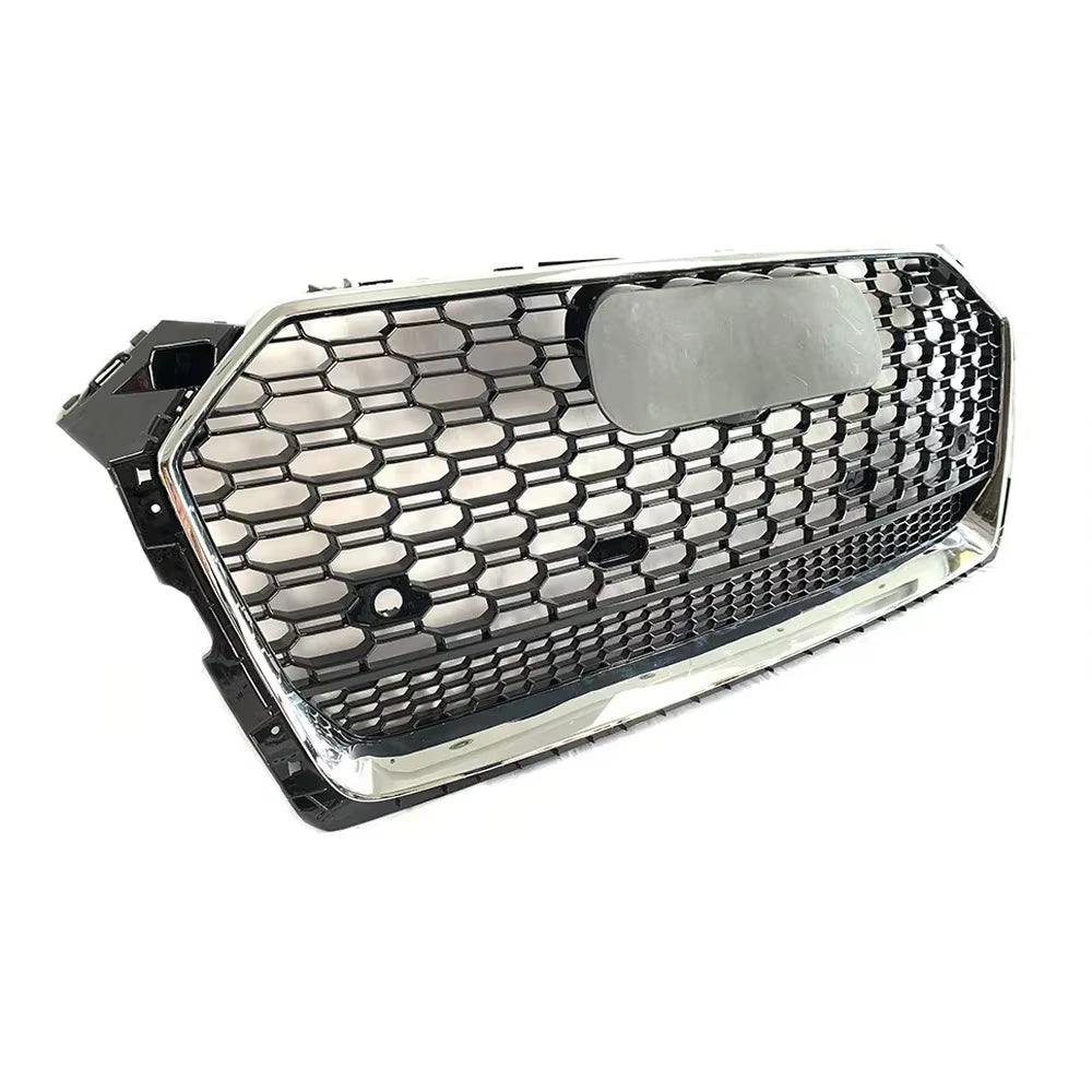 2017-2019 Audi A5 S5 F5 To RS5 Style Bumper Grill Upper Grille With Quattro