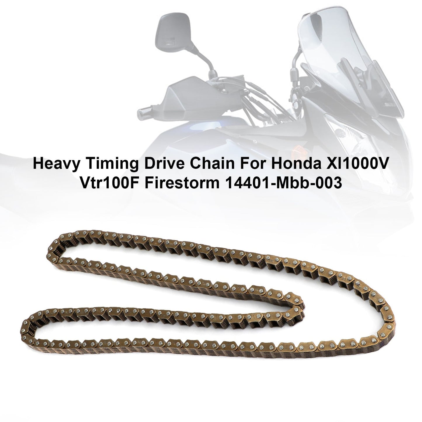 Drive Chain Heavy Duty Chain For Honda Xl1000V Vtr100F Firestorm 14401-Mbb-003