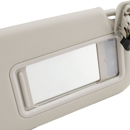 2010-2013 Mazda 3 Right Side Gray Sun Visor With Light BBM369-270C-75