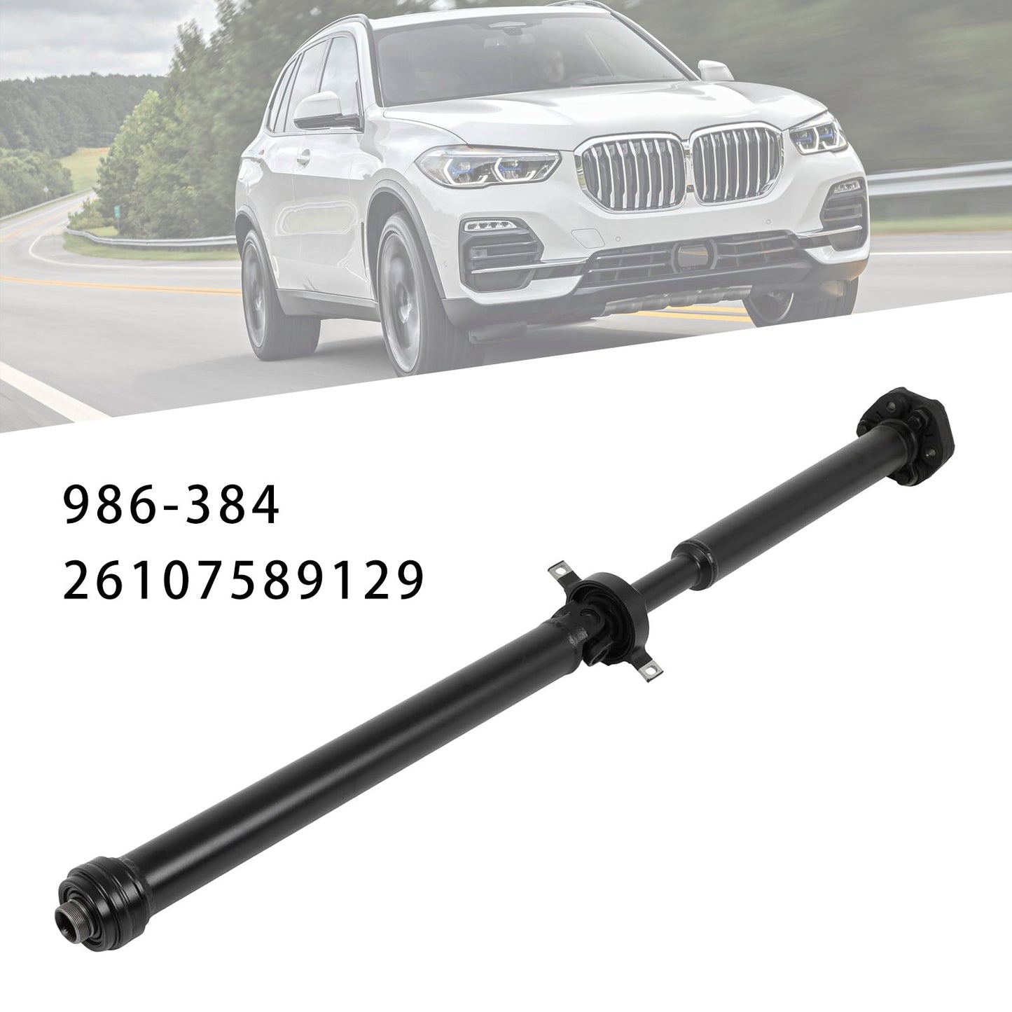 Conjunto de eje de transmisión trasero BMW X6 3.0L 4.4L 2011-2019 26107589129 986-384