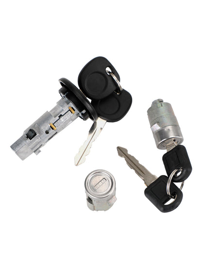 2004-2006 Chevy Avalanche Ignition Switch & Door Lock Cylinder With 2 Keys 707835 706592 598007