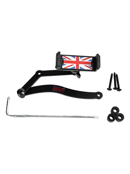 360??Rotation Car Mobile Phone Holder Mount for Mini Cooper R50 R52 R53 Red