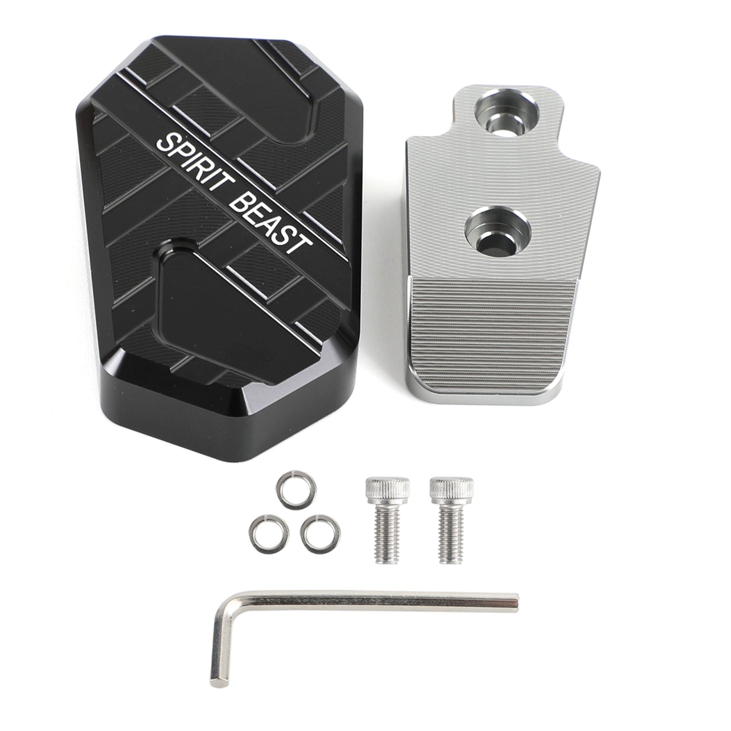 Extensión De Pedal De Freno De Aluminio Ampliadora De Clavijas Para Honda Cm 300 Rebel 2021 Titanio