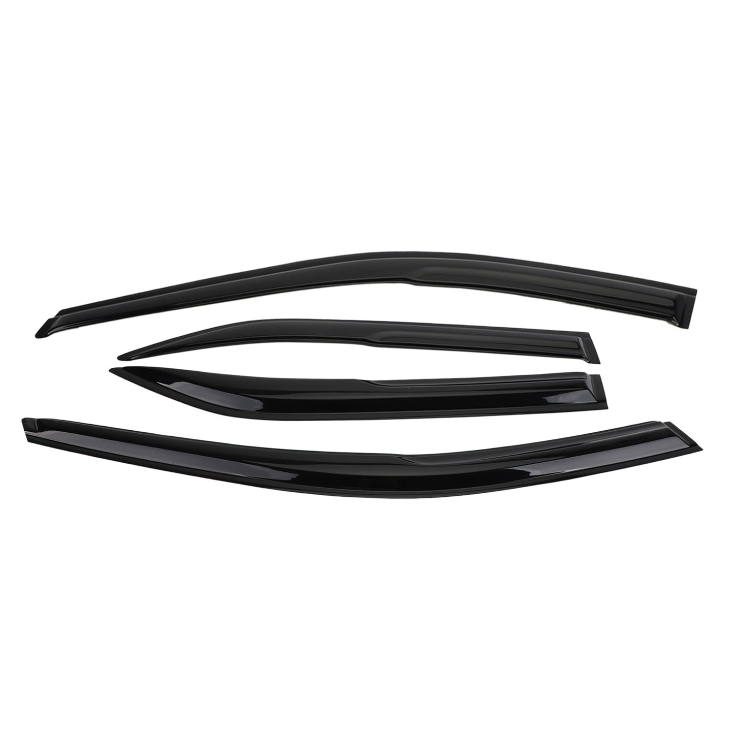 Kit de 6 pare-soleil et pare-pluie pour vitres de voiture Toyota Camry 12-17