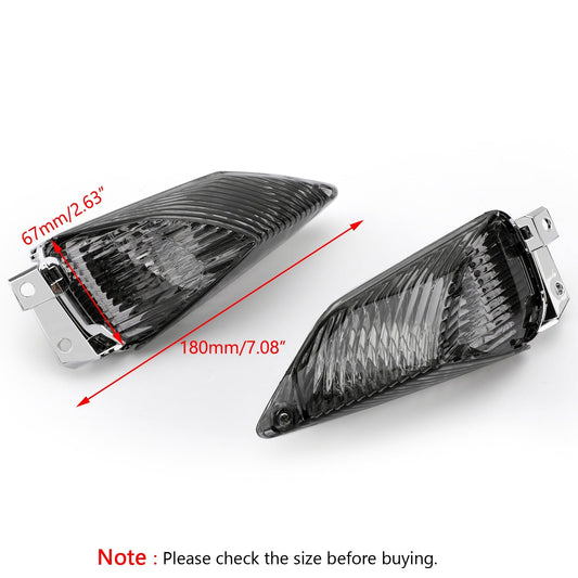 Rear Turn Signals Lens For Suzuki GSXR1000 2009-2010 K9 Smoke Assosary
