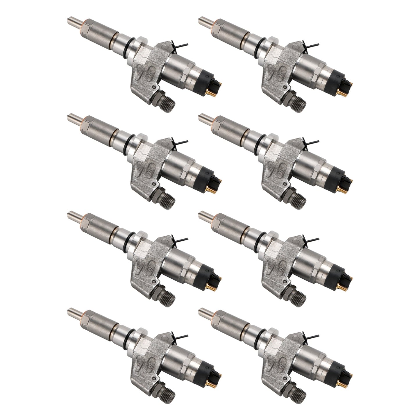 2001-2004.5 GMC Sierra 2500HD 3500HD 6.6L LB7 Duramax Diesel 8PCS Injecteurs de carburant 0445120008 0986435502 97208074