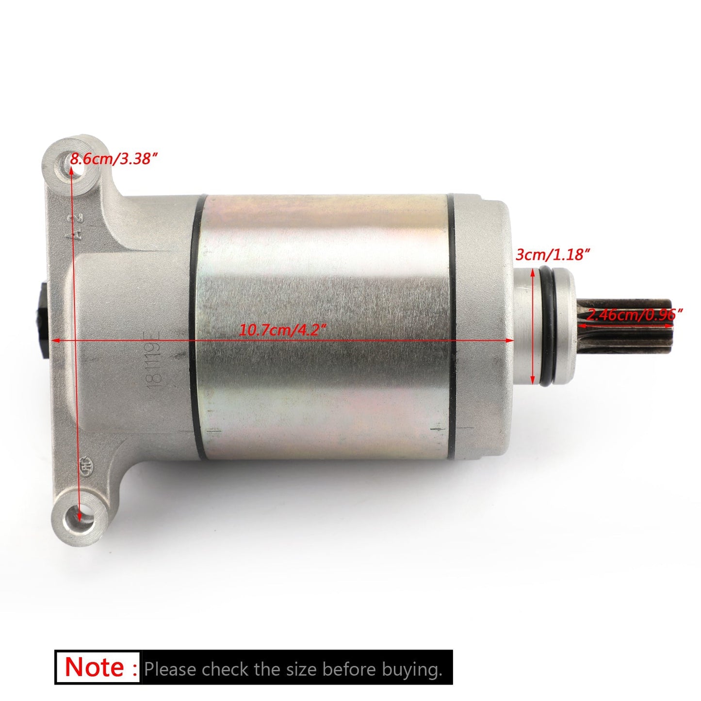 Electric Starter Motor for Yamaha YFM550FWA Grizzly 550 09-15 YFM700 EPS Hunter Assosary