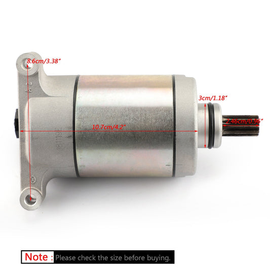 Electric Starter Motor for Yamaha YFM550FWA Grizzly 550 09-15 YFM700 EPS Hunter Assosary