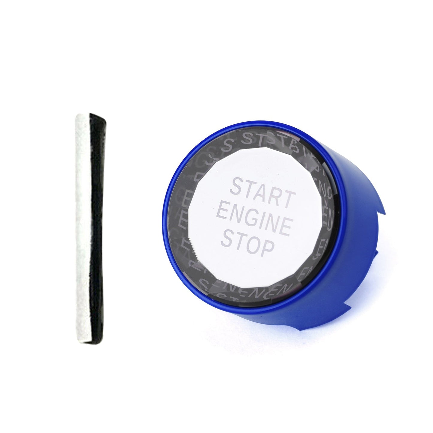 Couvercle du bouton de démarrage et d'arrêt du moteur pour BMW Série 1/Série 2/Série 3/Série 4/Série 5/Série 6/Série 7/X1/X3/X4/X5/X6/G20 (2009+)