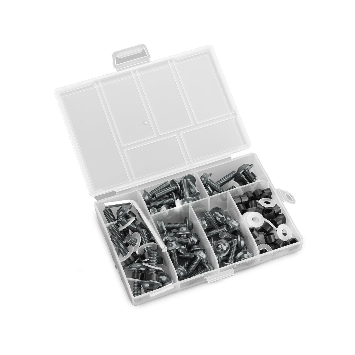 Kit de 158 boulons de carénage de pare-brise de moto sportive, clips de fixation, vis en titane