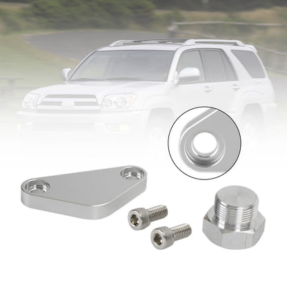 Toyota Land cruiser4 Runner 2.7L 4.0L EGR Delete Plug Block Off Plate Kit