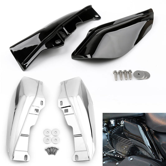 Déflecteur d'air et de chaleur noir pour cadre central, pour Harley Touring Street Glide