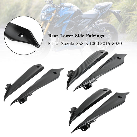 Carénages latéraux inférieurs arrière pour Suzuki GSX-S 1000 2015-2020