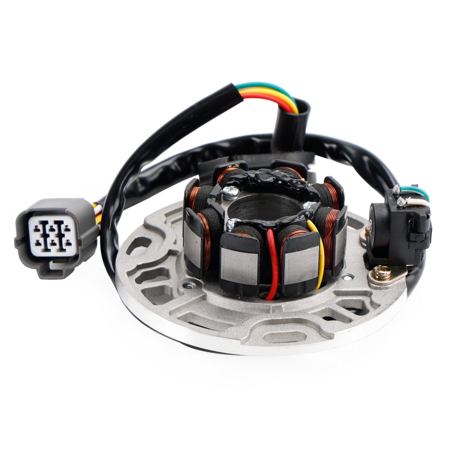 Conjunto de base de estator de encendido del generador para Kawasaki KX250 (2005, 2006, 2007 y 2008)