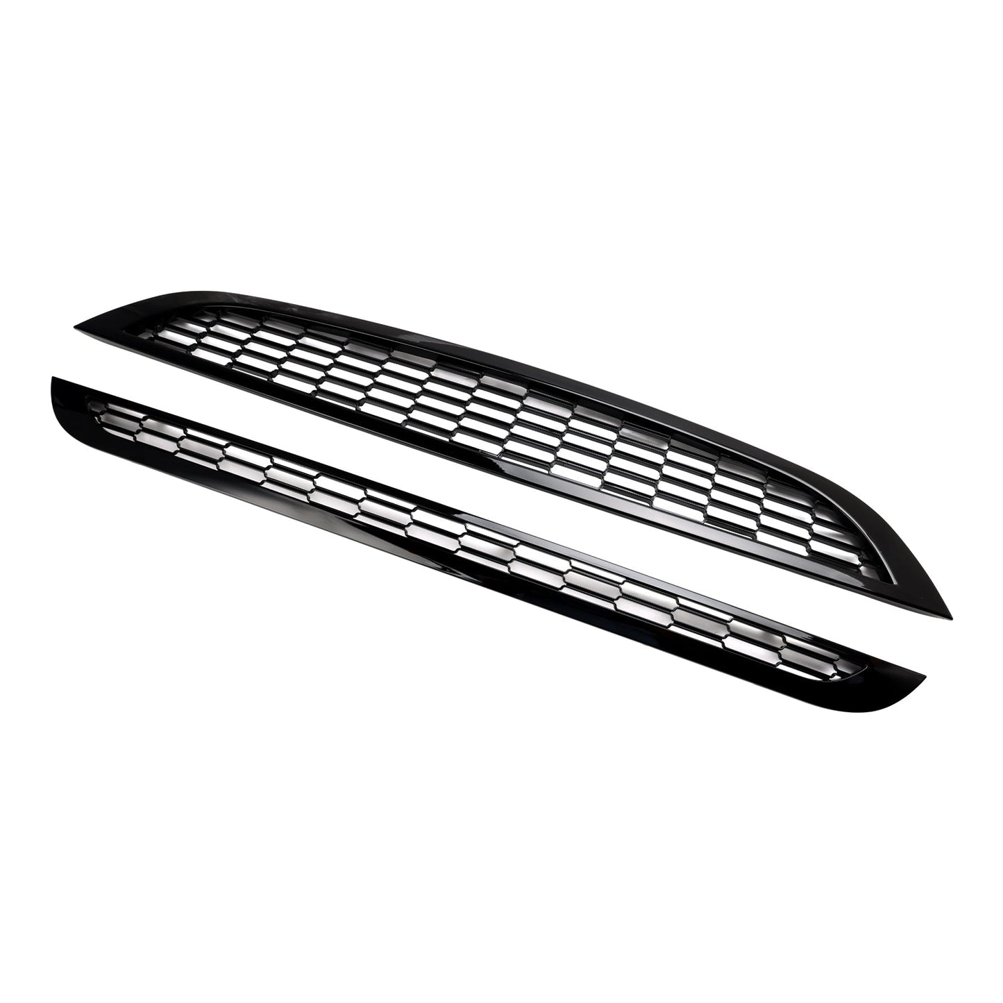 Mini 2002-2006 R50 One 1.4i 2PCS Honeycomb Mesh Front Grill Grille