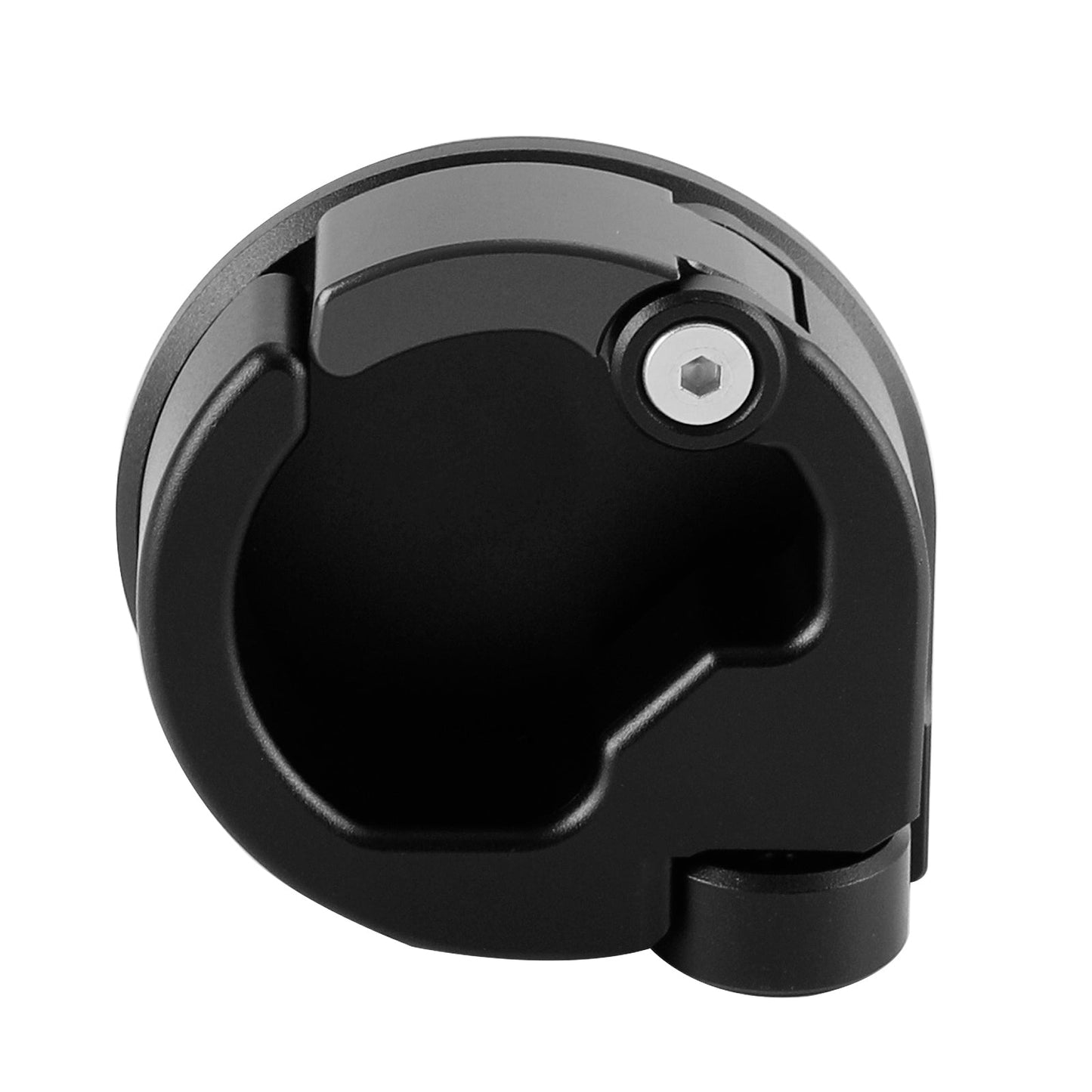 Gancho CNC para casco y portabotellas, compatible con Piaggio Vespa GTS 300 GTV, color plateado