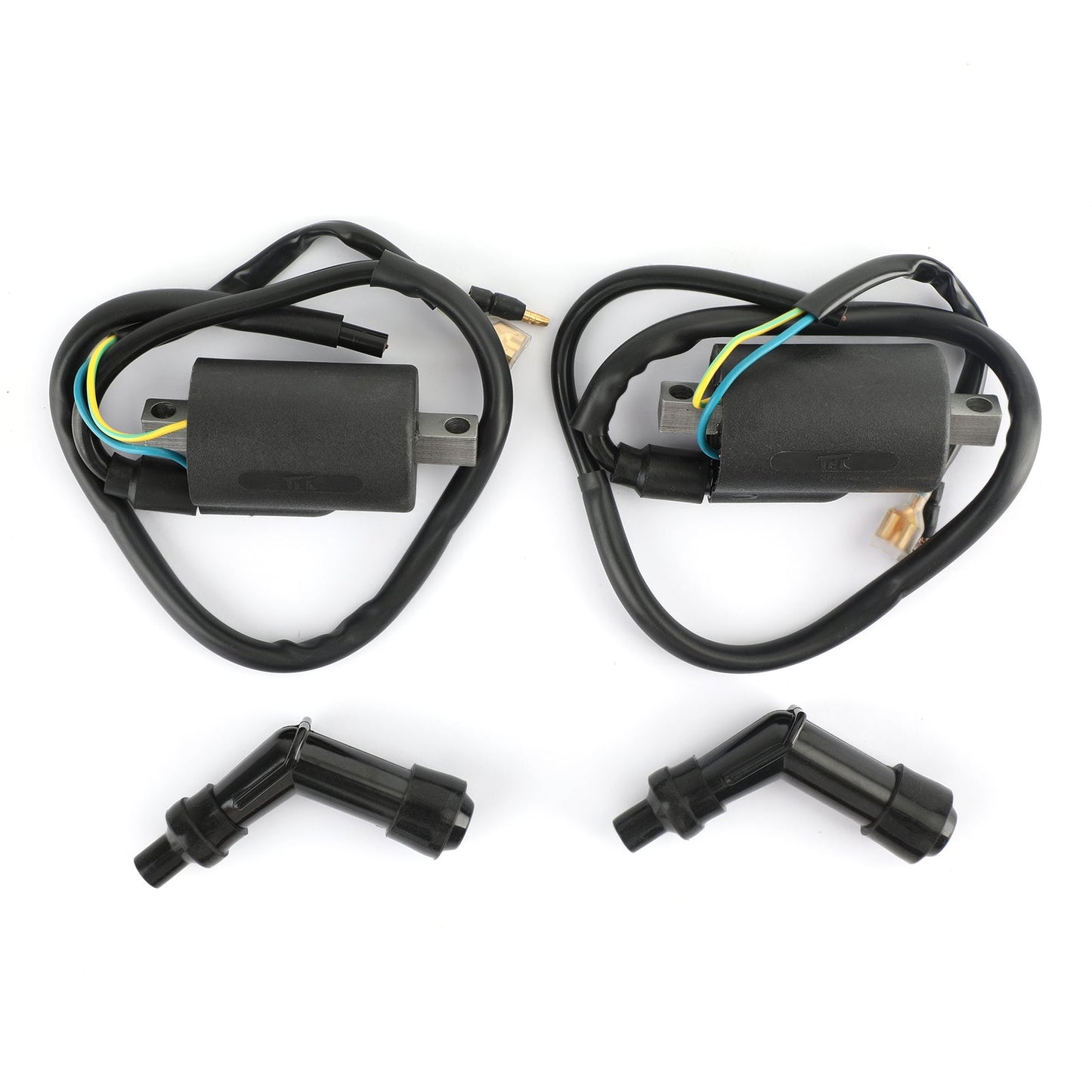 Ignition Coil+Spark Plug Caps fit for For Honda CB450K CB450 CL450K CB500T