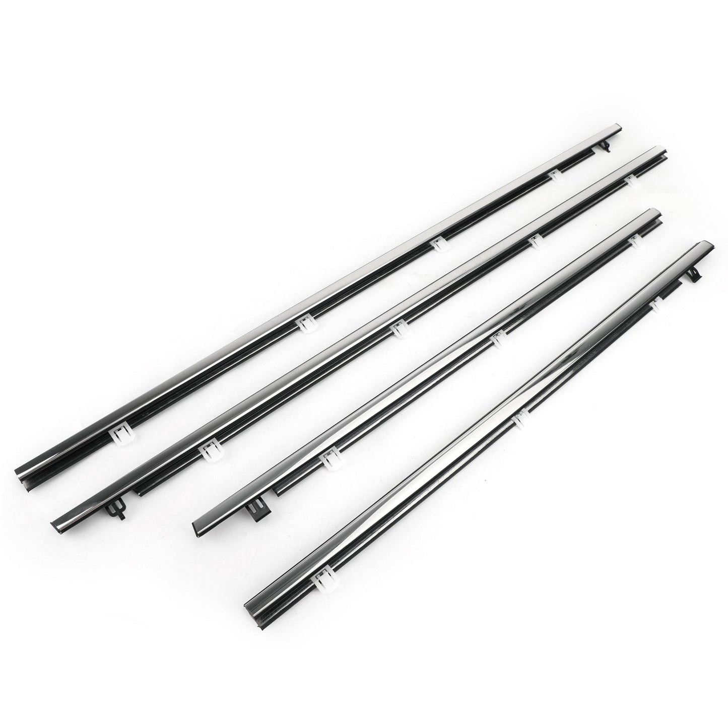 2009-2014 Acura TSX 4PCS 72410-TL0-003 Car Outside Window Weatherstrip Seal Belt Moulding