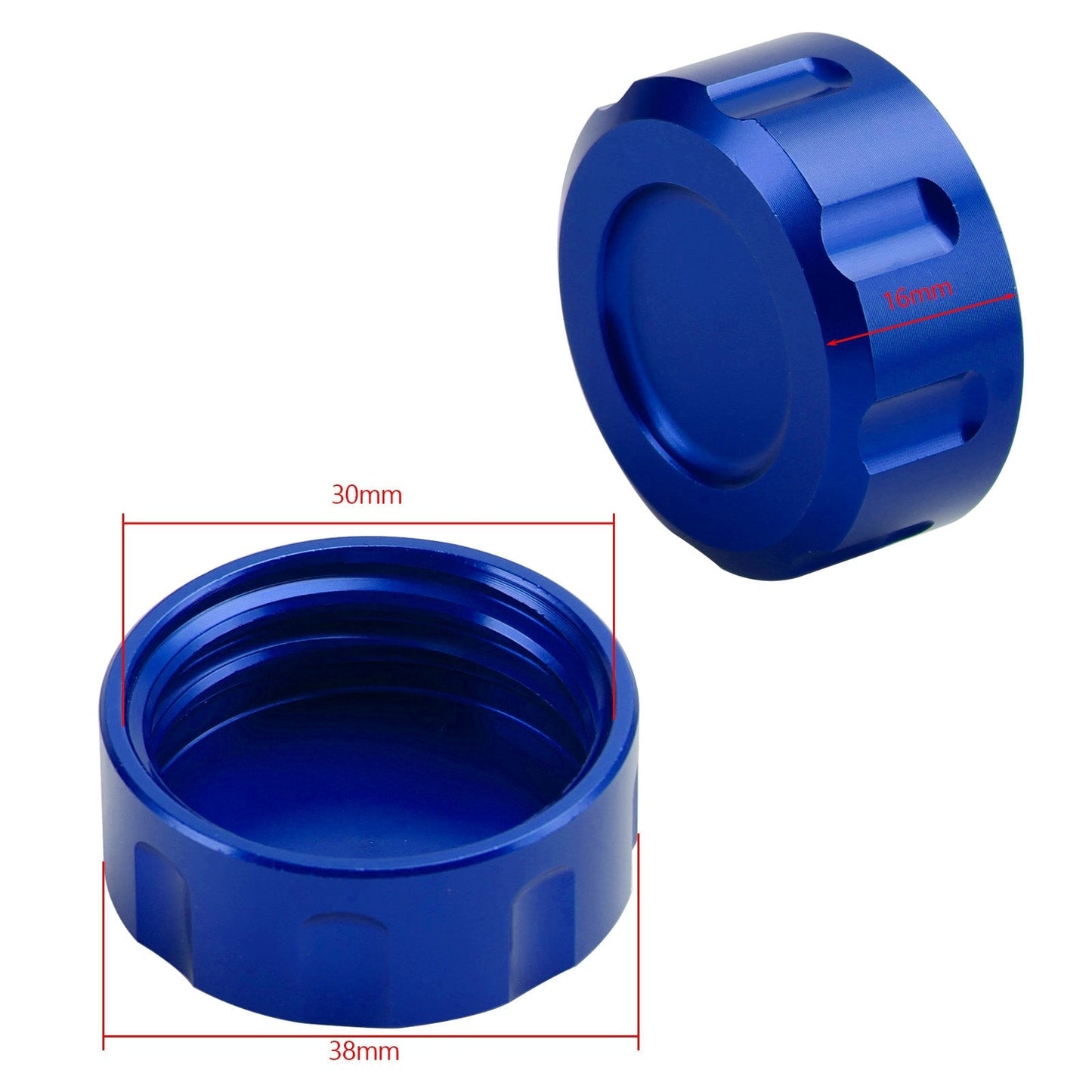 Tapa del depósito de líquido de freno trasero de aluminio CNC para Honda Z125 Monkey 125 ST125 DAX 125 2018-2023