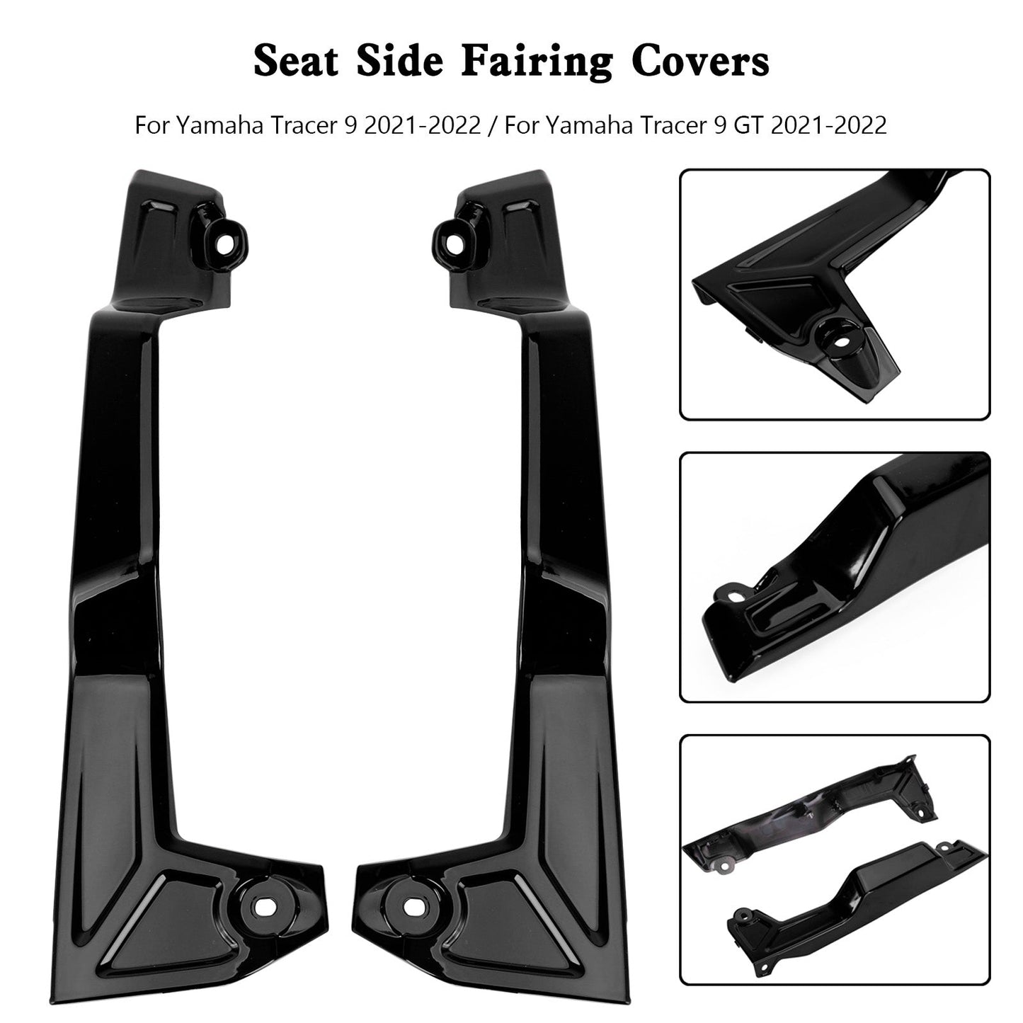Cubiertas laterales del asiento trasero para Yamaha Tracer 9 GT 2021-2022