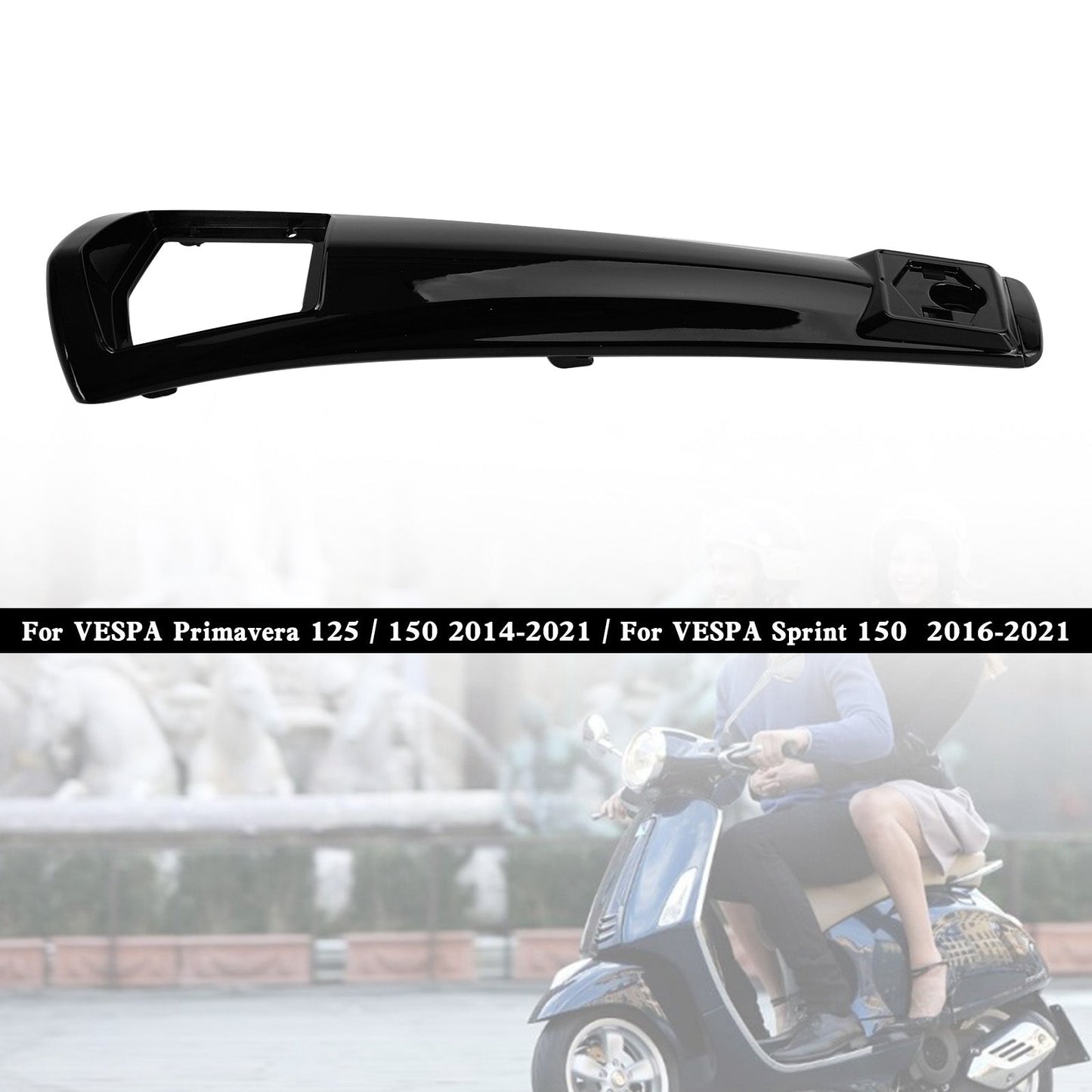 Carenado de bocina de dirección ABS para VESPA Sprint Primavera 125/150 2014-2021