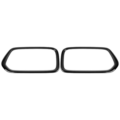 2018-2023 BMW X2 F39 sDrive18i/xDrive20i/sDrive20i/xDrive25e/M35i Gloss Black Front Bumper Grill Frame Cover Trim