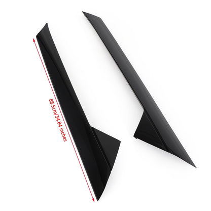 2011-2019 Ford Explorer Left+Right Pair Side Windshield Outer Trim Molding