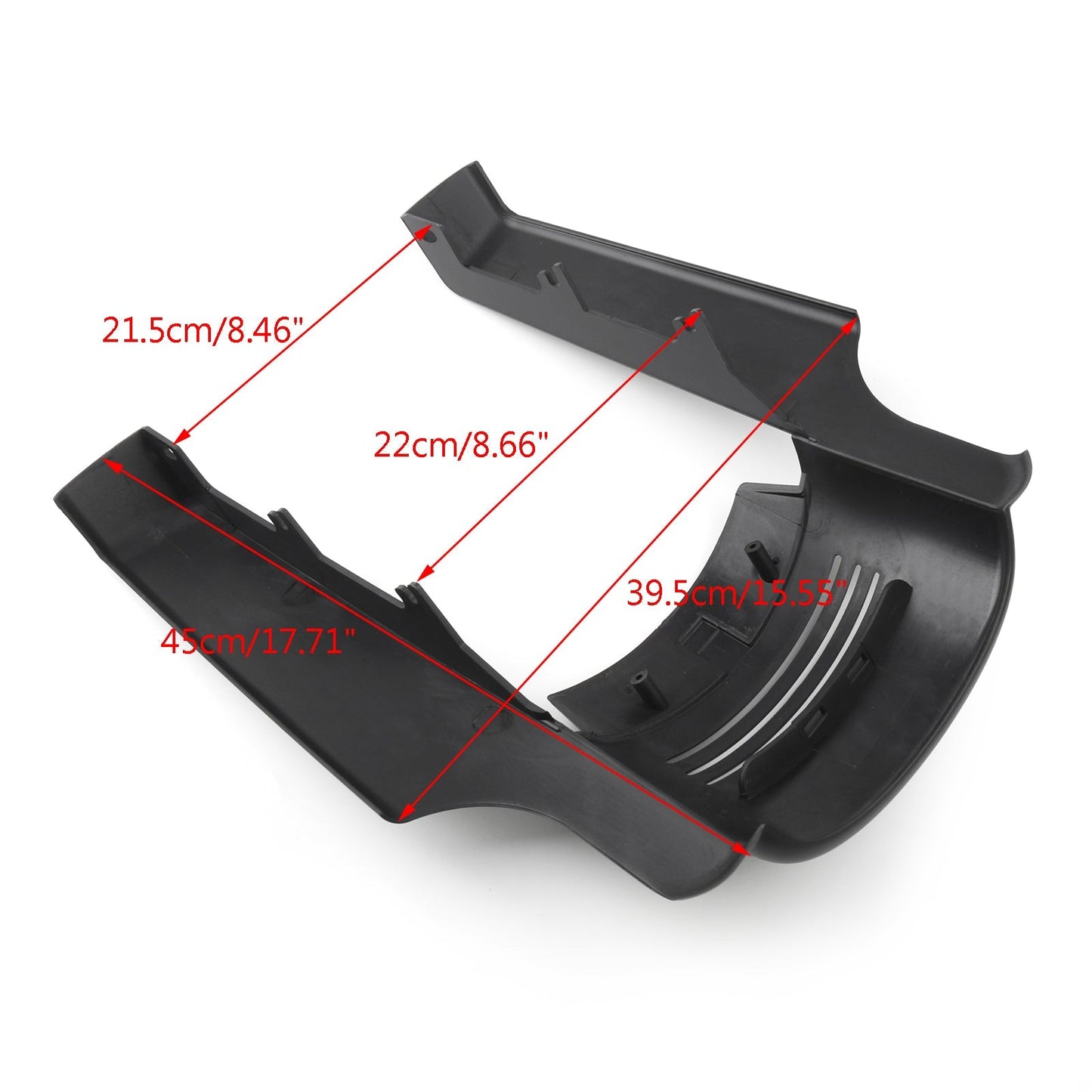 Extension de garde-boue arrière allongée pour Harley Touring 2014-2018