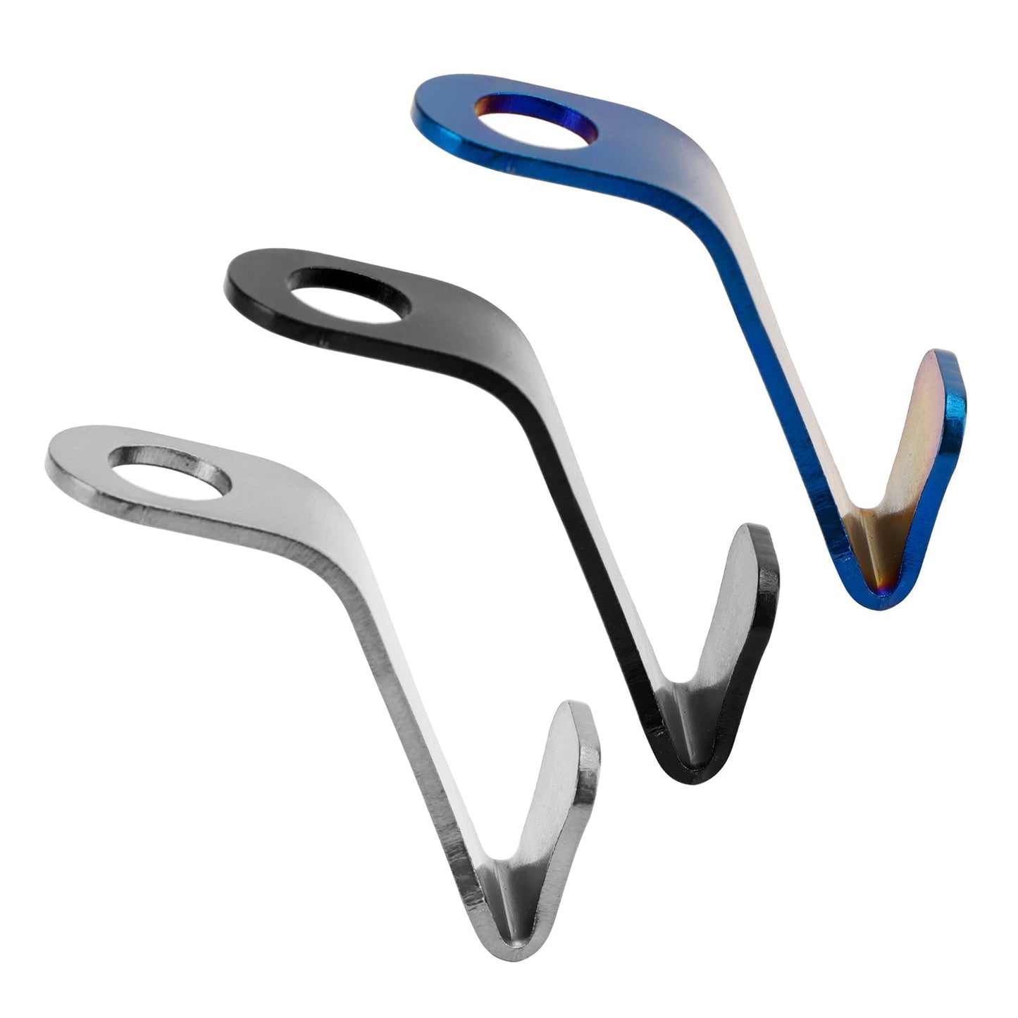 Gancho para casco y portabotellas para Yamaha Nmax, Xmax, NVX 125, 250 y 300, color plateado