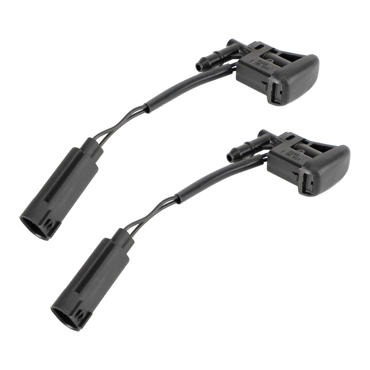 08-13 BMW Serie 1 E82/E88 2 piezas 61667110851 61667135411 Boquilla de limpiaparabrisas con calefacción