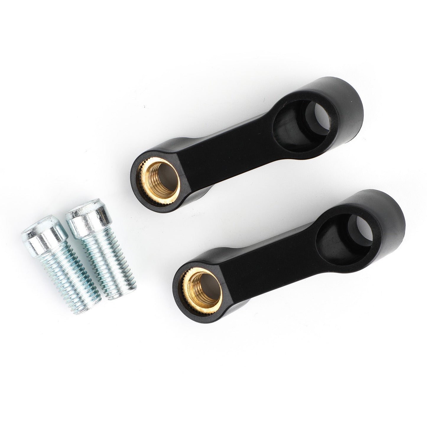 Support de rallonge de rétroviseur 10 mm M10 universel pour Suzuki, noir