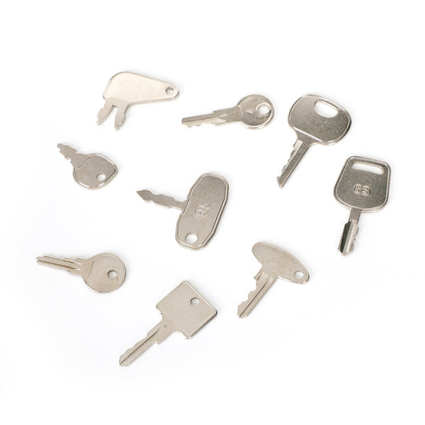 Juego de llaves de encendido para maquinaria de construcción pesada (42 unidades) para Case, Komatsu, JD, JCB y Kubota