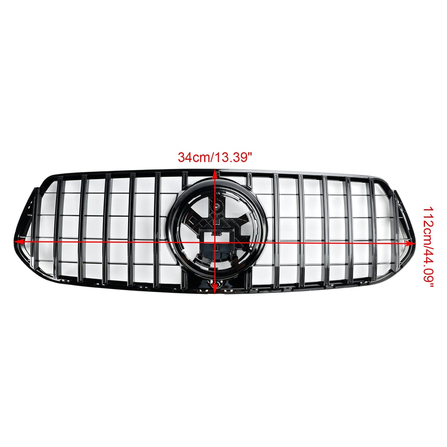 2019-2023 Mercedes Benz GLE-Class V167 SUV Front Bumper Grill Black Replacement Grille