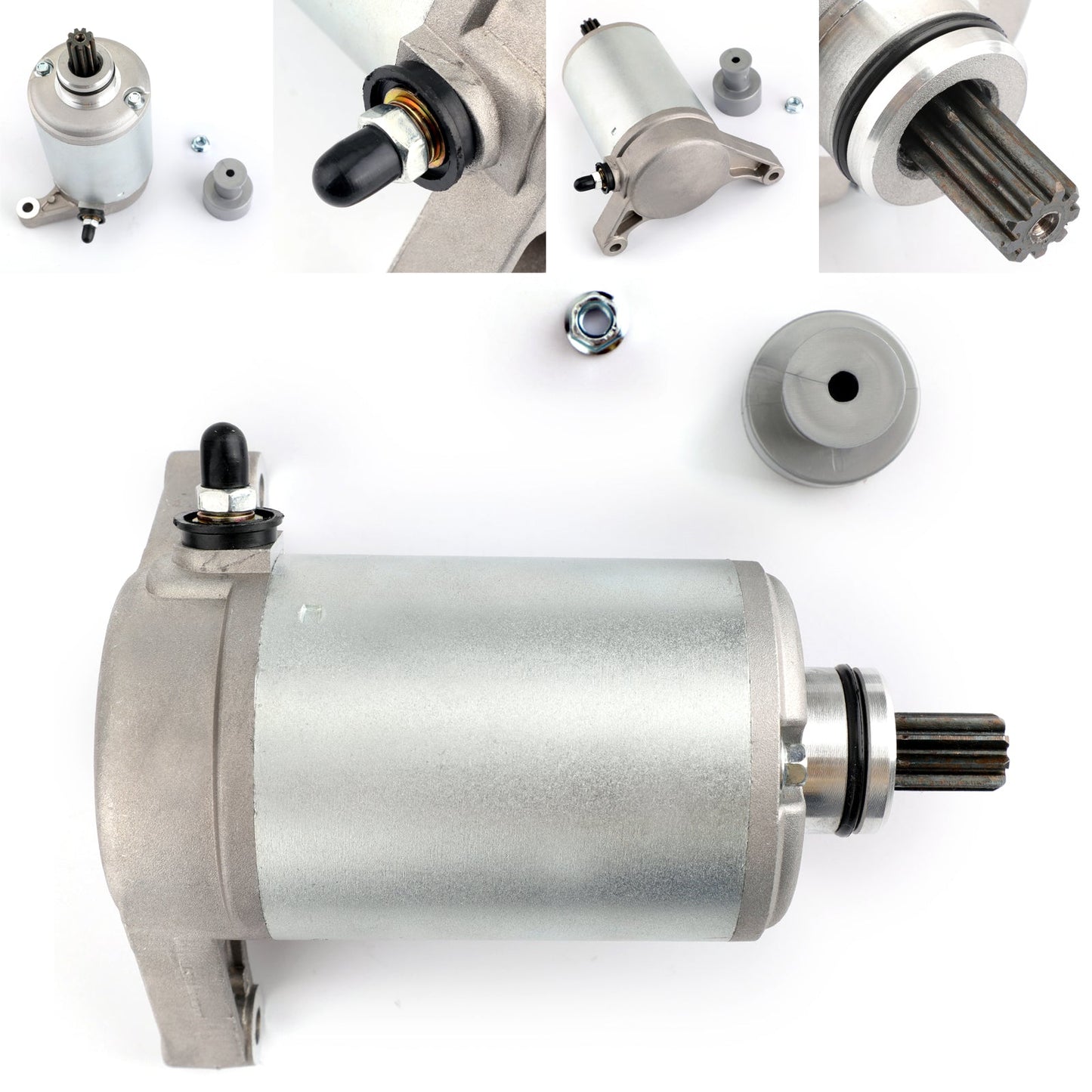 Electric Starter Motor for Yamaha YFM350F Big Bear 350 4WD YFM350R Raptor Moto-4 Assosary