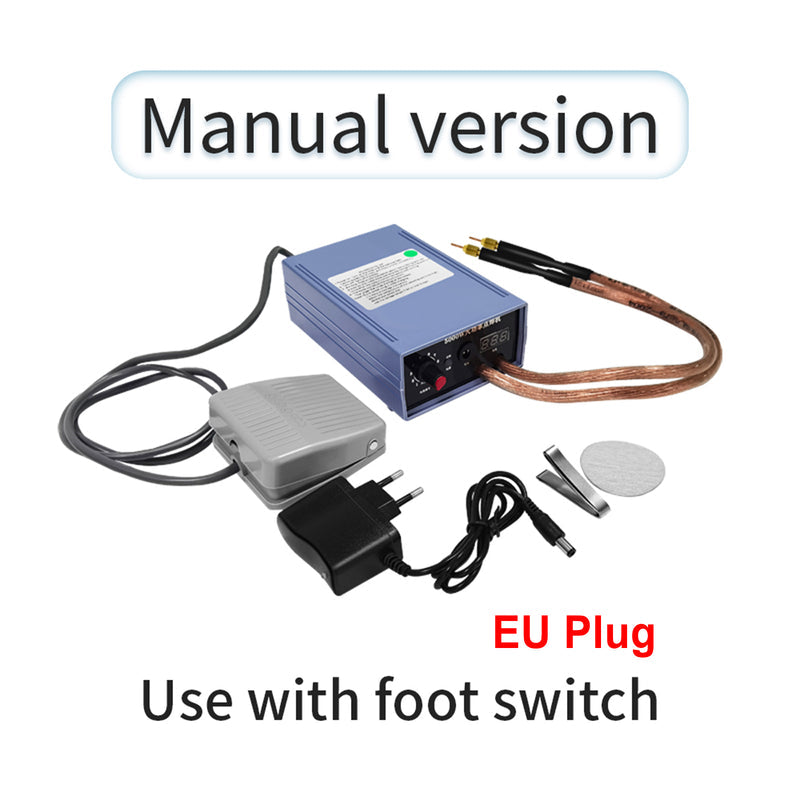 8000W Mini Spot Welder Machine DIY Kit 18650 Battery Spot Welding Pen Tools, 8000W Foot Switch Version-US