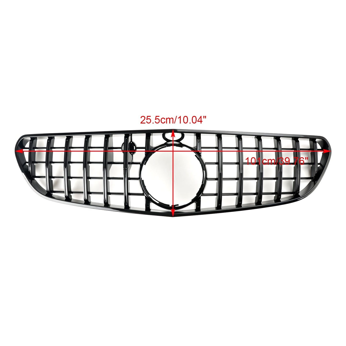 2015-2017 Mercedes Benz S-Class W217 S63 AMG Coupe Front Bumper Grill Replacement Black GTR Style Grille