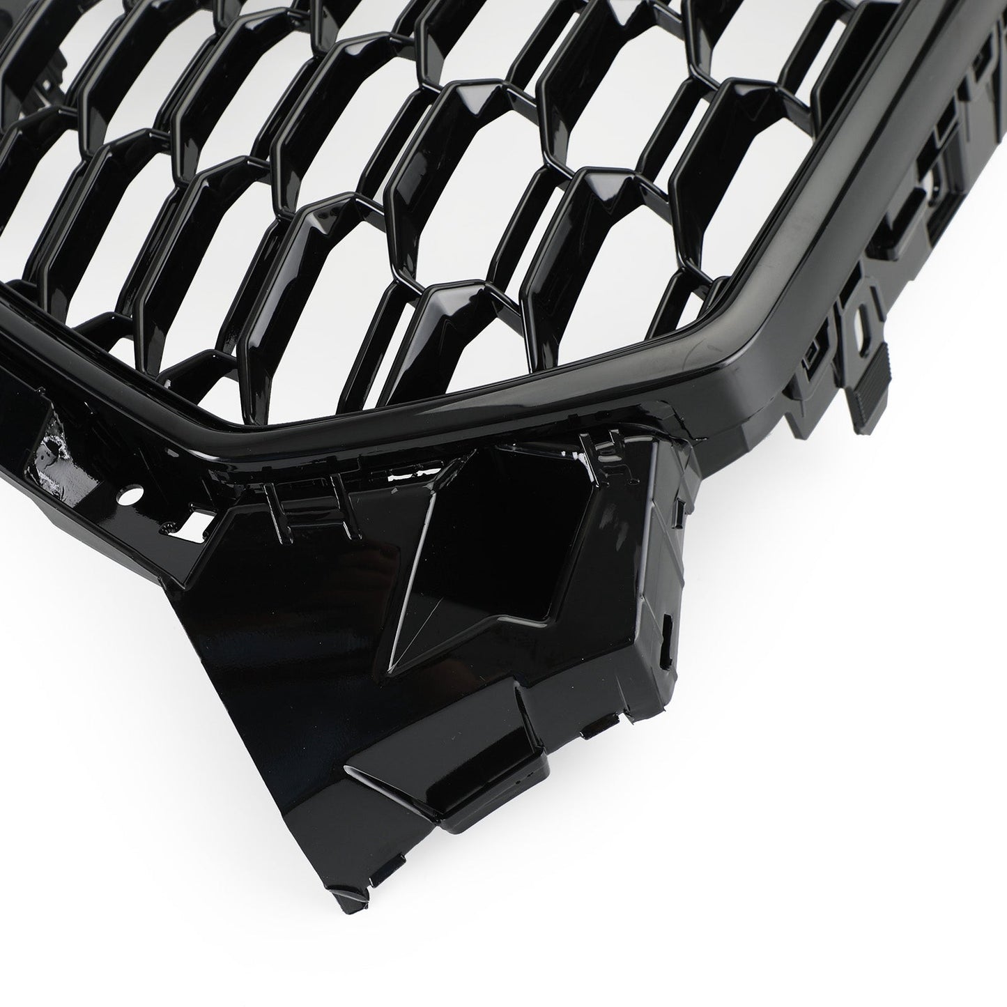 2017 2018 2019 Audi A5 / A5 Sline / S5 B9 RS5 Style Honeycomb Sport Mesh Hex Grille Front Bumper Glossy Black Grill