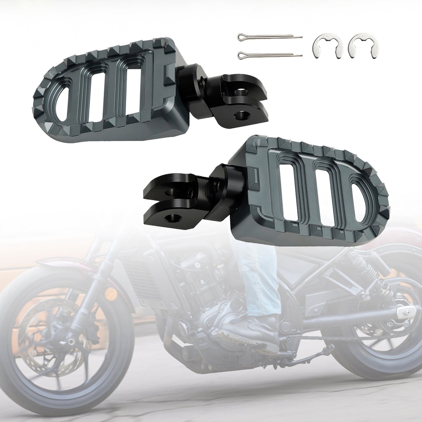 Repose-pieds avant pour Rebel 1100 CM1100 CMX 1100 DCT/MT 2021-2023