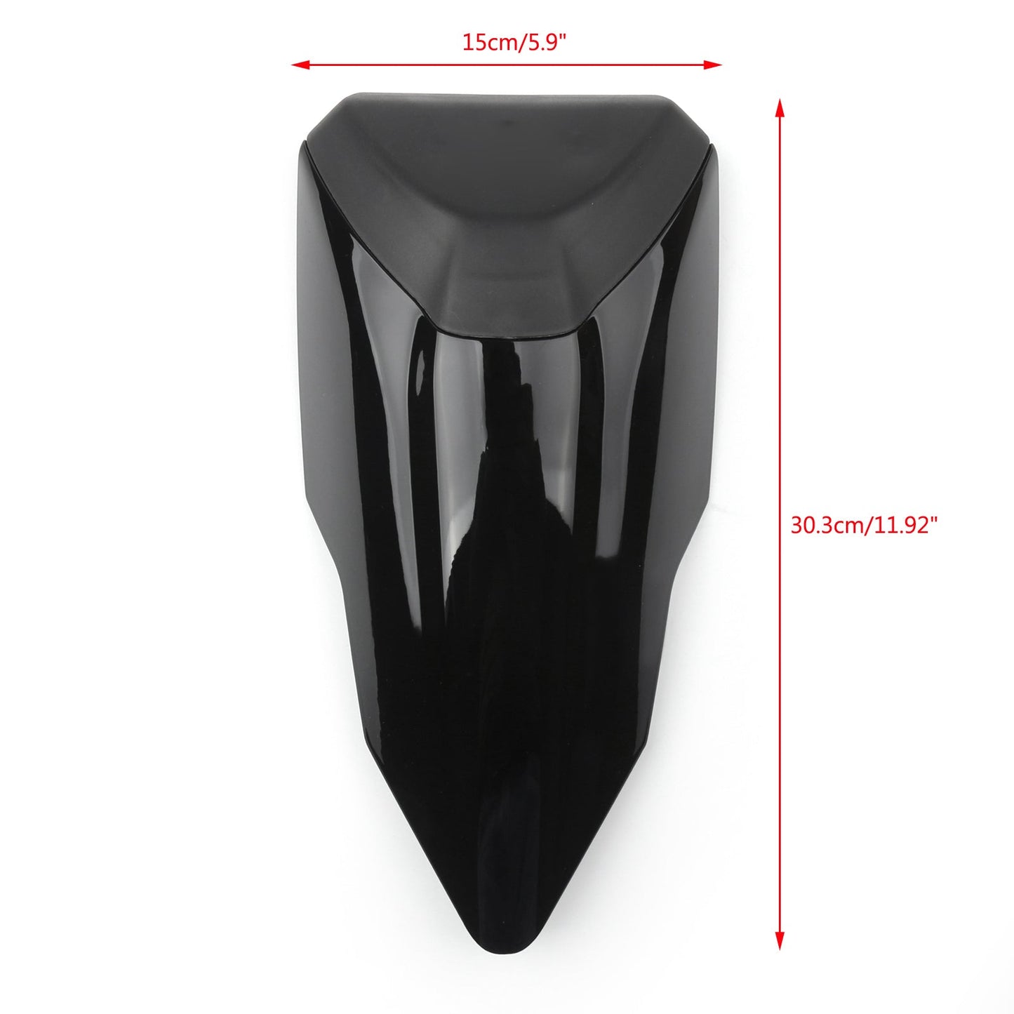 Housse de selle arrière solo blanche pour Ducati Panigale 959 1299 (15-24)
