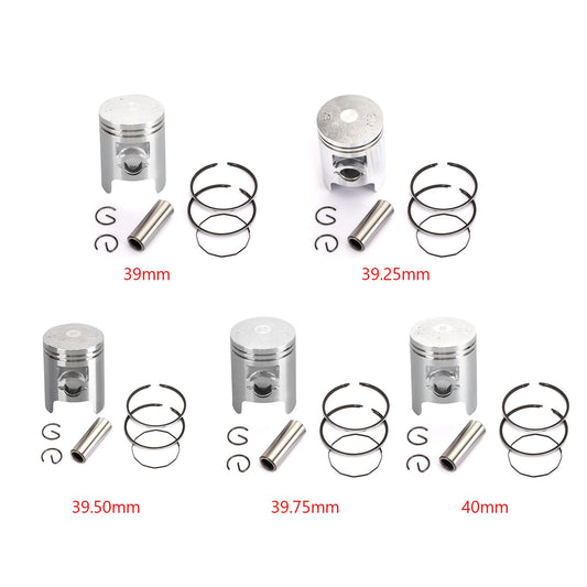Jeu de segments de piston Yamaha 2S6-E1631-21 pour Yamaha LC135 T135 Crypton X