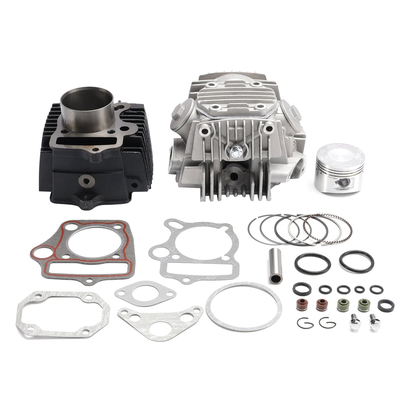 Honda Super Cub C110/C111 OHV 52.4mm Cylinder Head Barrel Piston Kit 107cc