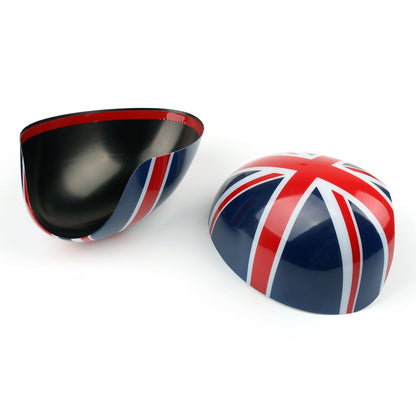 L&H WING Mirror Covers Fit MINI Cooper R55 R56 R57 R58 R60 R61 Power Fold Mirror